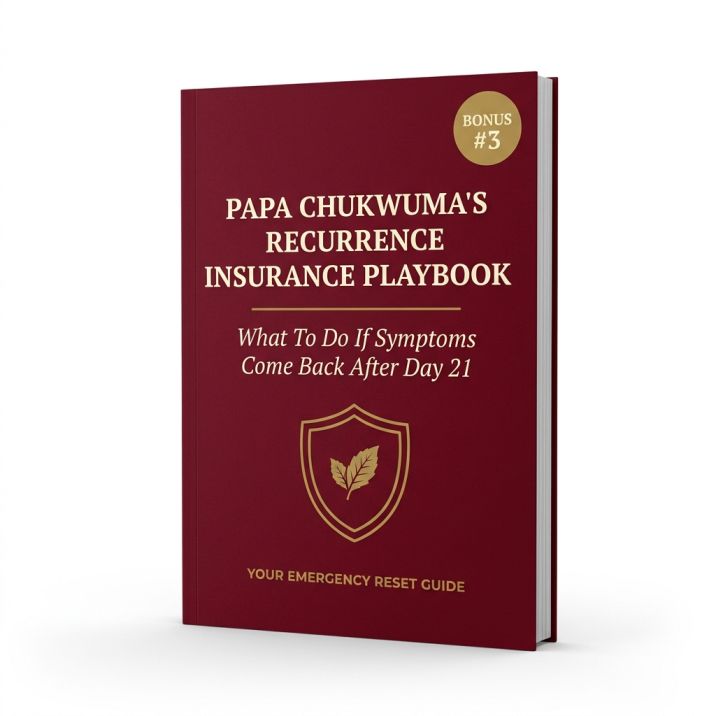 Papa Chukwuma's Recurrence Insurance Playbook