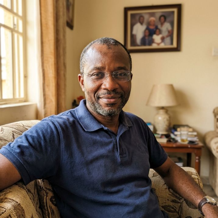 Obinna Anyanwu at home